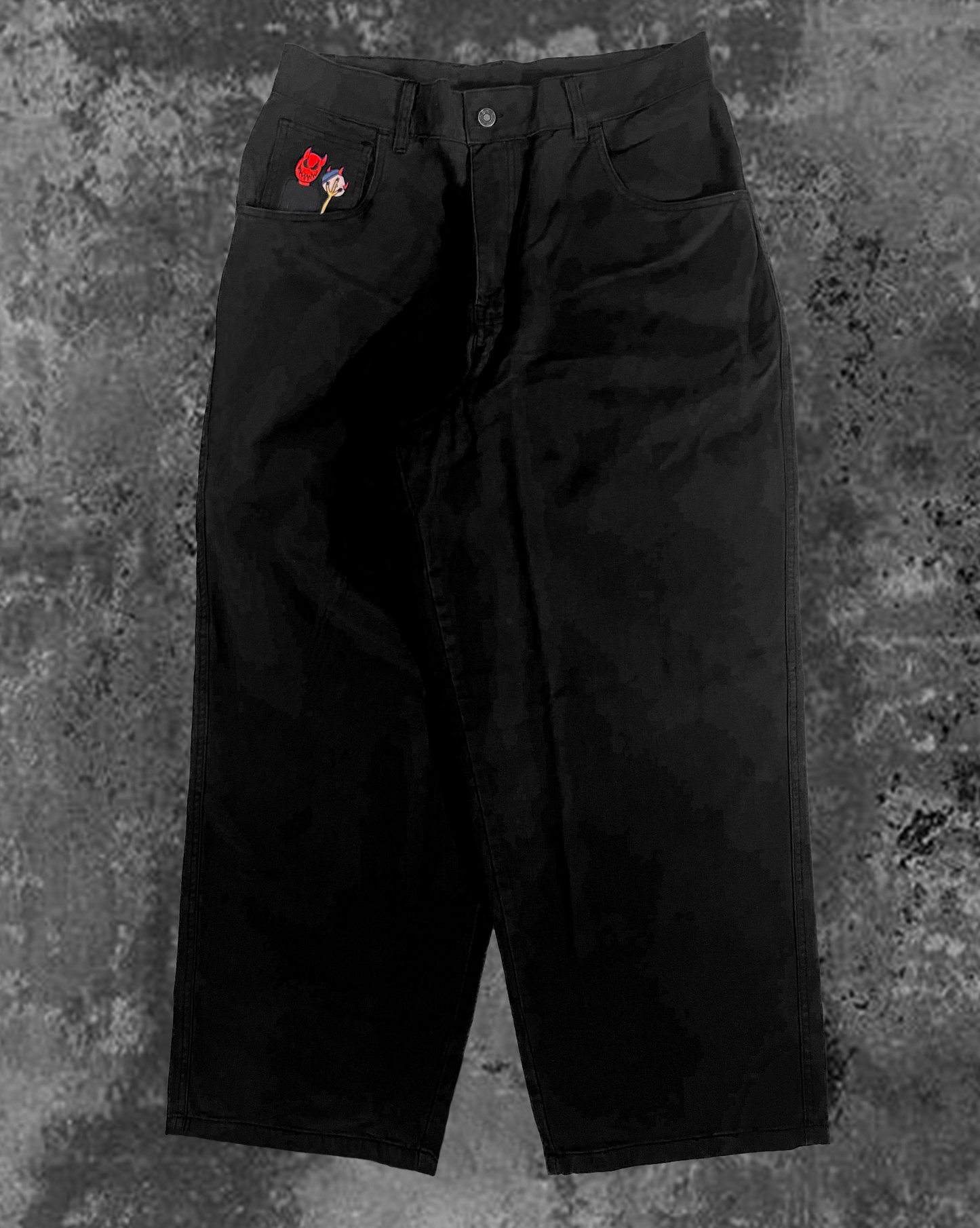 Baggy Black Denim