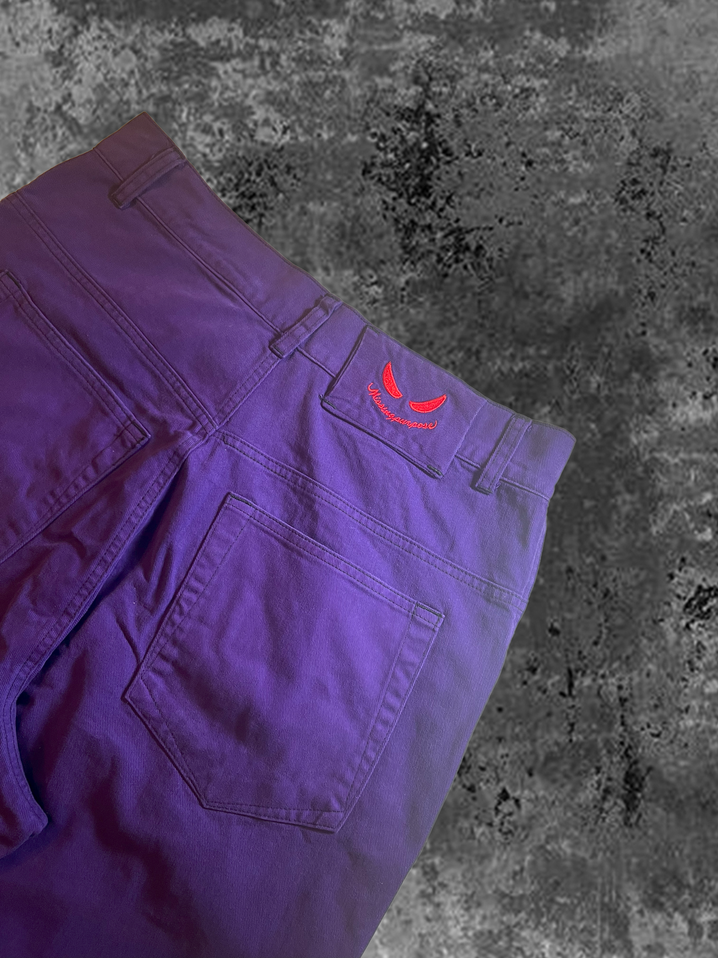 Baggy Purple Denim